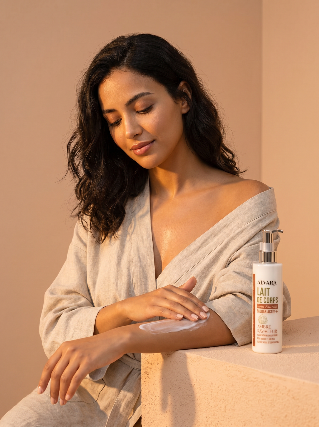 Lait de corps ambre ravageur